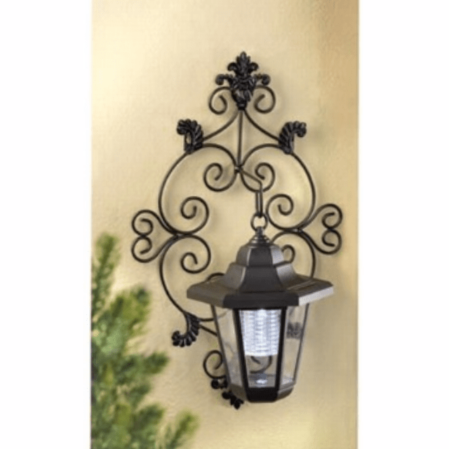 Solar Powered Garden Wall Lantern