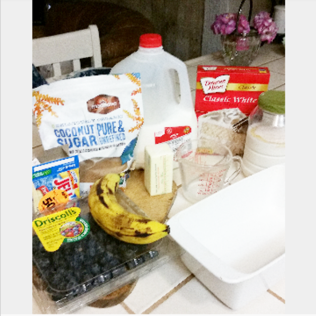 Banana cream pie necessities