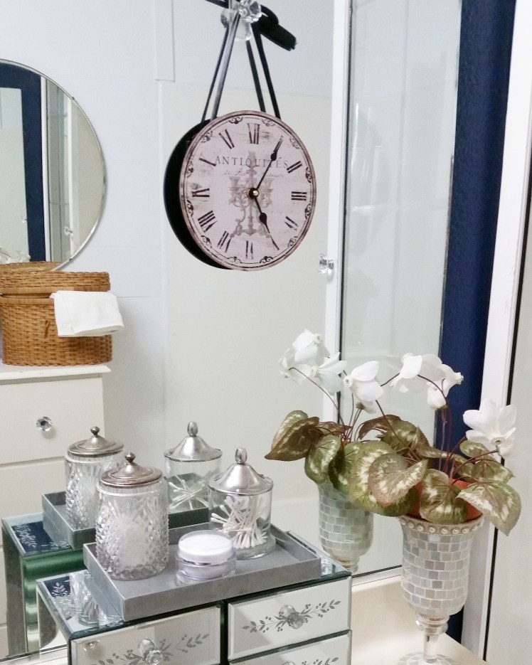 Mixing old and new, used and found items, brings a great new look!