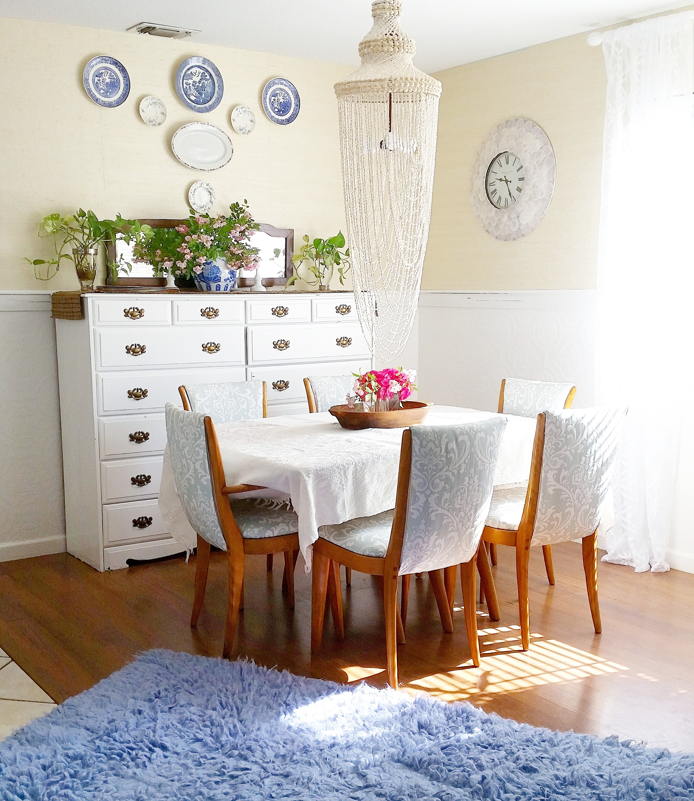 One Room Challenge Entryway Makeover and Dining Room Refresh Week 6 at ...